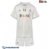 Fotballdrakt Barn SSC Napoli Bortedraktsett 2025-26 Kortermet (+ Korte bukser)